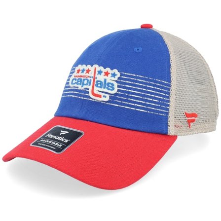 Fanatics - Azul trucker Gorra - Washington Capitals Breakaway Deep Royal/Red Trucker @ Hatstore