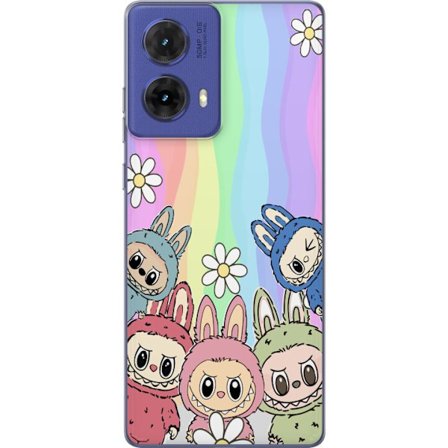 Yhteensopiva Puhelinkuori Motorola Motorola Moto G85 Regnbage