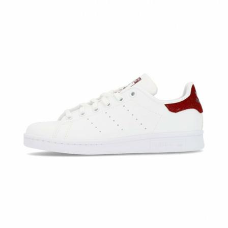 Adidas Low Sneakers Boy Stan Smith J , Wit , Dames , Maat: 36 EU
