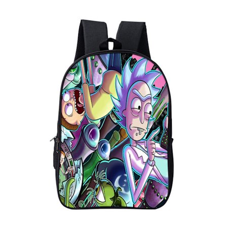 Rick and Morty Ryggsäck Rick and Morty Ryggsäck 16" Style 18