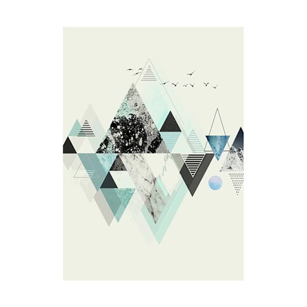 Kangaspainatus seinätaide maalaus olohuone makuuhuoneen sisustus 40X50cm (kehystämätön)