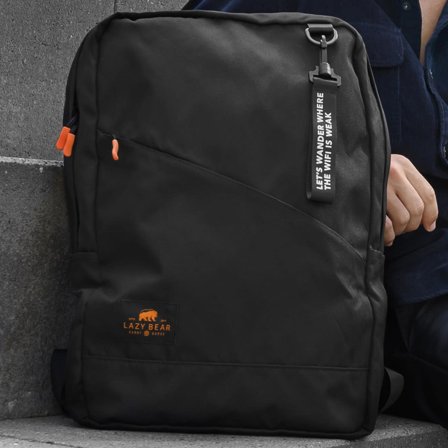 Sac à dos pliable noir Lemont pour hommes - Sacs à dos