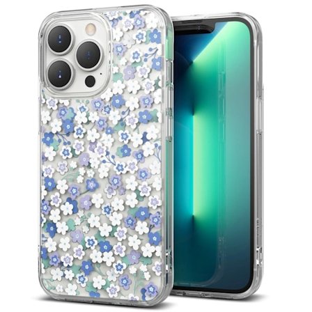 RINGKE FUSION DESIGN - iPhone 13 Pro - Vilda Blommor