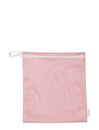 Imse Vimse Wet Bag Medium, Pink Sprinkle - Pink - ONE SIZE