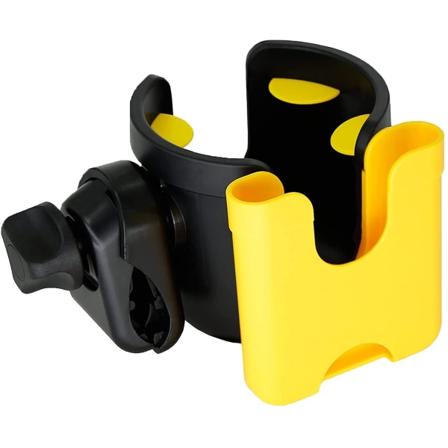 Universaali kuppiteline, rattaiden kuppiteline puhelintelineellä,