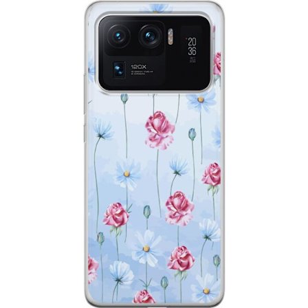 Kompatibelt Mobildeksel til Xiaomi Mi 11 Ultra Petal Reverie Sky Blue