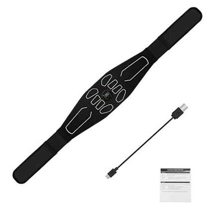 Elektronisk EMS Muskelstimulator Bälte för toning för män Kvinnor Muscle Toner Ab Träningsenhet Sport Hemmakontor Fitness