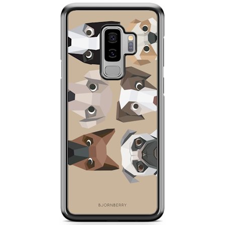 Bjornberry Skal Samsung Galaxy S9 Plus - Söta Hundar