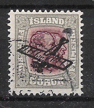 Island 1928 - AFA 124 - Stemplet