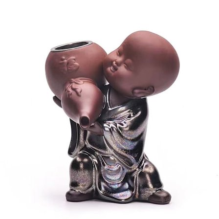 1 kpl Tee-lemmikki Pieni Munkki Zen Keramiikka Tee-tarvikkeet Buddha