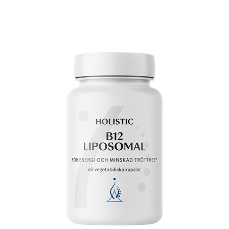 Holistic B12 liposomal 60 st vegetabiliska kapslar