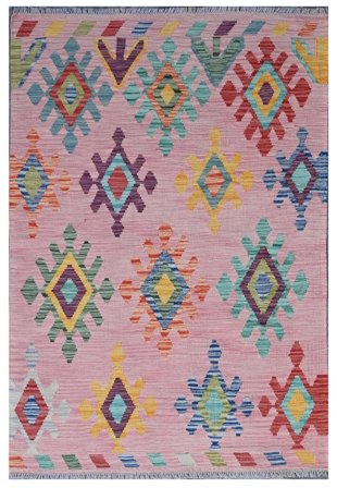 Tessuto A Mano Kilim Berber Style Tappeto 105X155 Piccolo