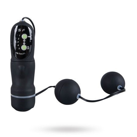 You2Toys: Vibrating Black Balls - Sexleker Vuxen: Vibrator, dildo & massajestaver