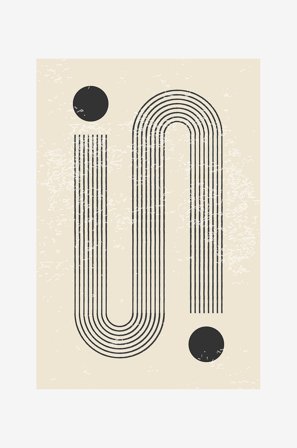 Venture Home - Juliste Pantheon - Beige - Julisteet - 70X100 - - Homeroom