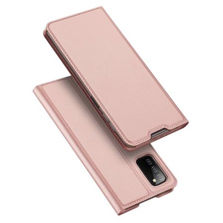 Dux Ducis Skin Pro Bookcase typ fodral för Samsung Galaxy A03s rosa