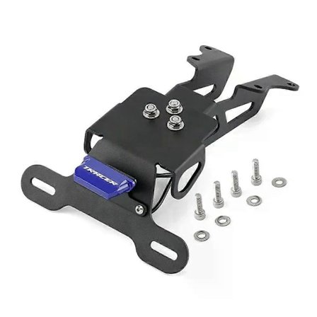 Rekisterikilven pidike YAMAHA MT09 Tracer 900/9/GT 7GT 700/GT FJ-09 2015-2024 moottoripyörän takaosan siistijälle, lokasuojan poistajalle, LED-valo