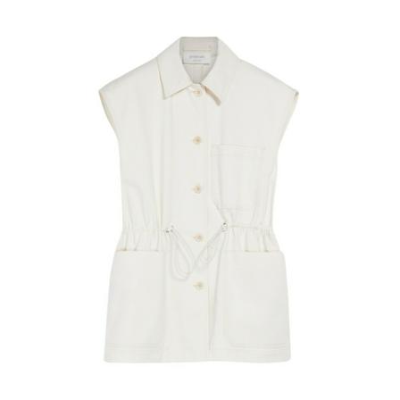 Sportmax, Suit Vests Beige, Dames, Maat:S