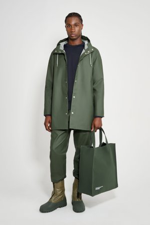 Stockholm Lightweight Raincoat Green