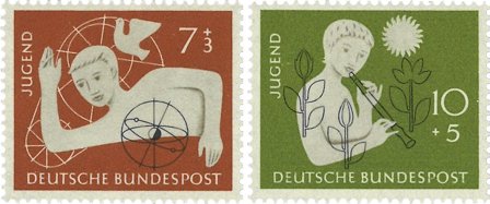 Tyskland - MICHEL 232-233 - Postfrisk