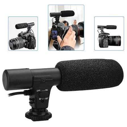 Mikrofon Canon Nikon Dslr Kamera Dv Kamera Telefon