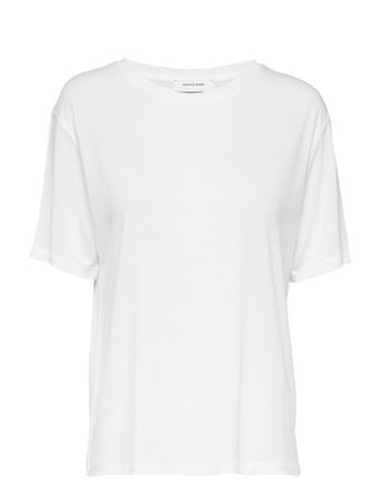 Uta Ss 10172 T-shirts & Tops Short-sleeved Vit Samsøe Samsøe