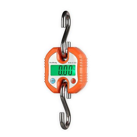 Elektroniske Hængende Vægte 150kg 50g Digital Rustfrit Stål Krog Vejning LCD Kran Vægt Loop Fisk Tung Pligt Vægt Balance [DB]
