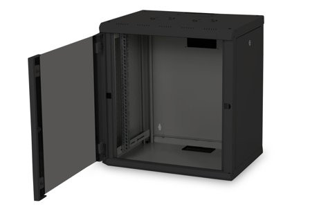 Digitus WALLMOUNT CABINET 12HE 643X600X450 MM COLOR SCHWARZ ACCS