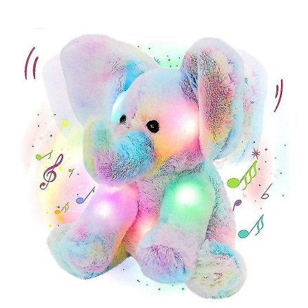 Ører som beveger seg, musikk, dyr og gjemsel-katt, bamse, plussleketøy, barn, kjæledyr, elektriske leker