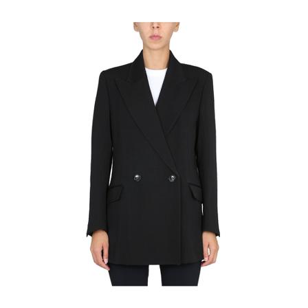 Maison Margiela Coats Sort, Dame Blazer