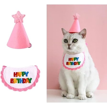 Hunde- og kattebandana - Mini - Festtørklær og hatt