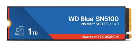 WD WD Blue SN5100 PCIe 1000GB M2, NS