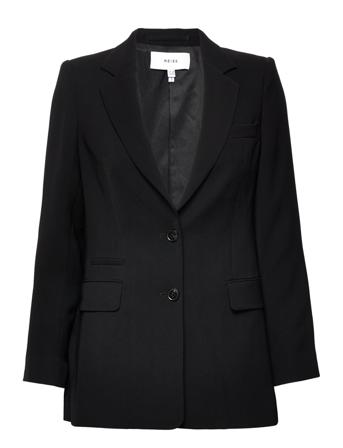 Saffie Blazers Single Breasted Blazers Svart Reiss