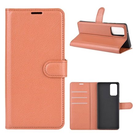 Classic Samsung Galaxy Note 20 kotelot - Ruskea