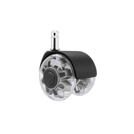 (Spesialtilbud) Erstatningshjul for kontorstoler og gamingstoler, egnet for alle gulv