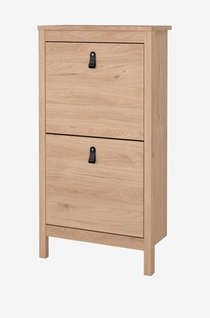 Tvilum - Madrid Skoskab 2 vippedøre - Brun - Skoskabe - Fra Homeroom