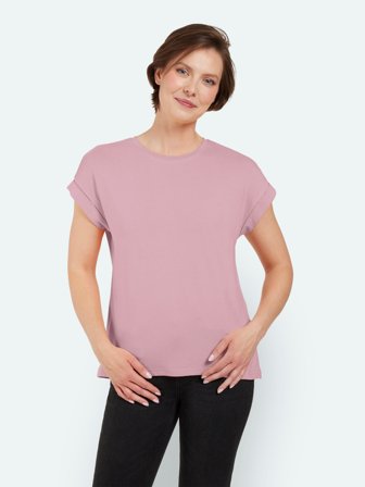 BRANDTEX - Kortærmet T-shirt - Bleget Pink