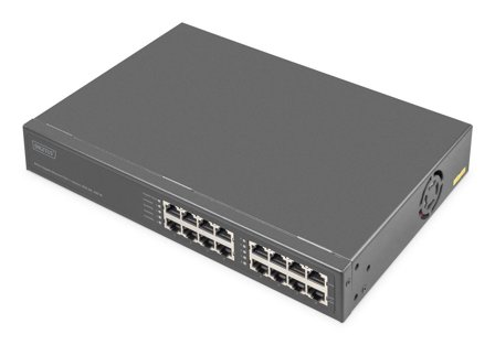 Digitus 8-Port Gigabit Ethernet PoE Injektor, 802.3bt, 250 W