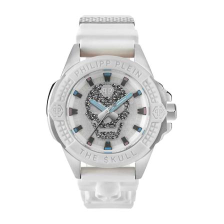 Philipp Plein Watches vit, Herr Klockor, Herr, Storlek: ONE SIZE