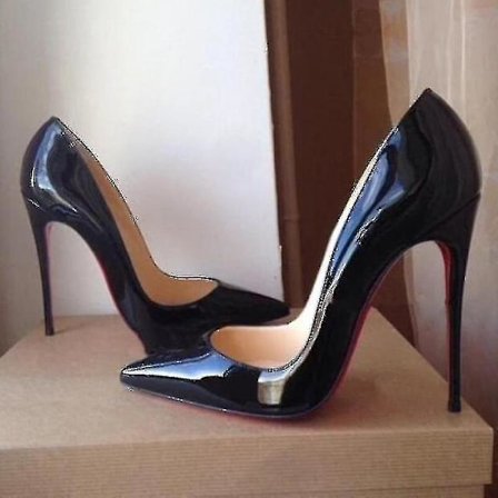 Sexede røde pumps til kvinder - Tynde højhælede sko med spids tå (6 cm/8 cm/10 cm) - Perfekte til bryllupper