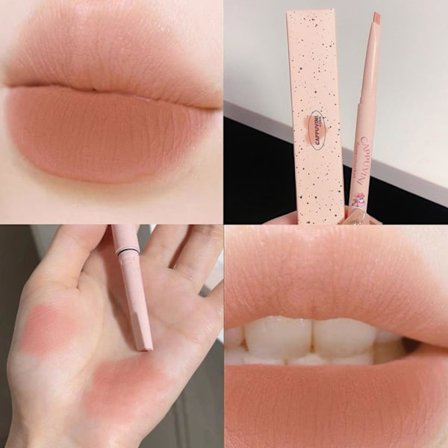 Läppglanspenna Vattentät Långvarig Läppstift Non-Stick Läppenna Kopp Het S7