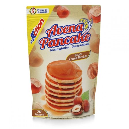 Proaction Avena Pancake Crema Nocciola 20 Porzioni