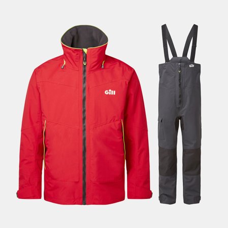 Purjehduspuku Gill OS3 Coastal Red + Graphite, miehet, X-Large