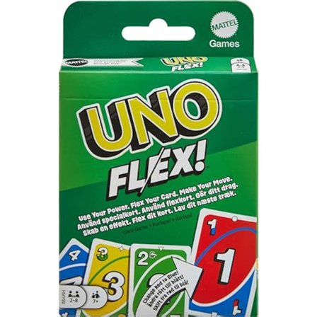 Hot Rea Mattel Uno Flip! Flex Dos-spel No Mercy Cards Game Familj Rolig underhållning Brädspel Multiplayer Poker Game Gifts