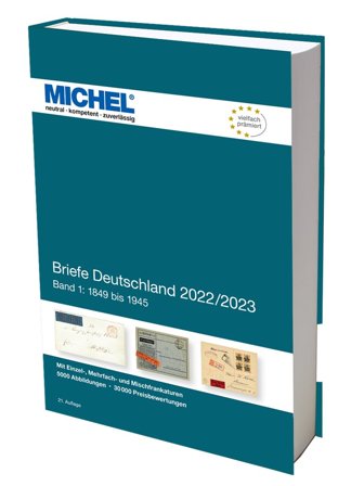 MICHEL - Tyskland, Breve 2022/2023 - Bind I (1849 til 1945)
