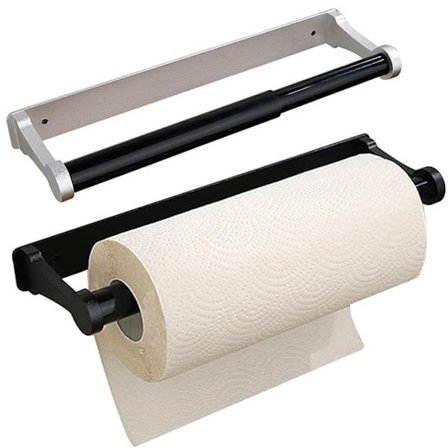 Vægmonteret toiletpapirholder i rustfrit stål – til køkken, opbevaringsskabe, badeværelse_TF_TF