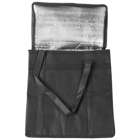 2-pack återanvändbar isolerad matleveranspåse med dubbel dragkedja