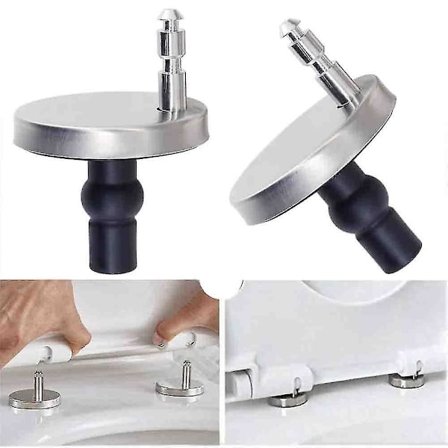 WC-istuimen saranan yläkiinnitys Nopea irrotus Saranat 1 pari WC-istuimen pannu Kiinnitys