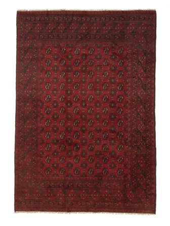 Medaljong Afghan Fine Matta 190X276 Ull