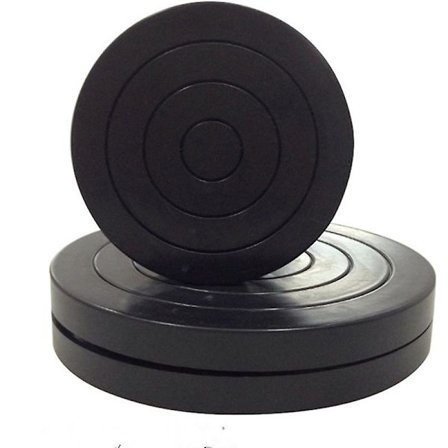 2 st skulpteringshjul 11,5 cm diameter plast dubbelsidig plast hjul keramik liten konst klass rotationsbord