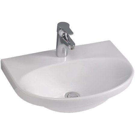 Gustavsberg Nautic 5550 Vaskeservant uten breddeavløp, for bolt/konsollmontering, Baderom